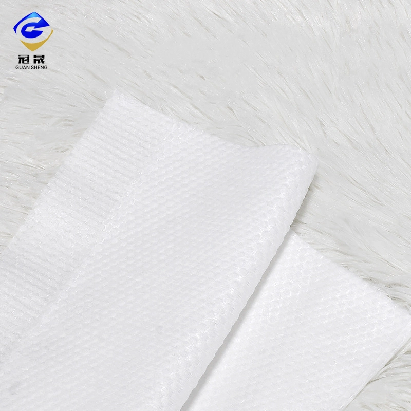 China Supplier Hot Seller Flushable Woodplup Spunlace Tencel/Viscose Plain Emboss Nonwoven Fabric for Wet Tissue/ Wet Wipes